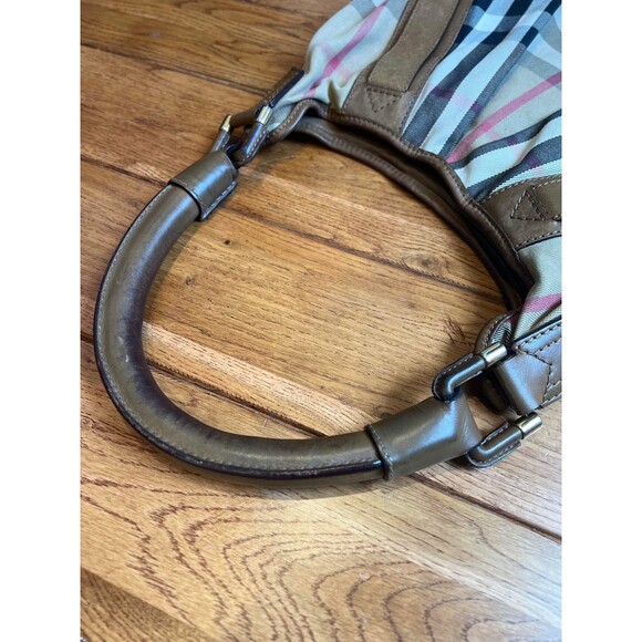 Burberry Hobo Phoebe Canvas Housecheck/nova check - Picture 4 of 12